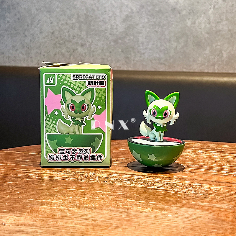 โมเดล ตุ๊กตาล้มลุก Pokemon - Swing Ball - Row Sitting Tumbler Series by Langbowang