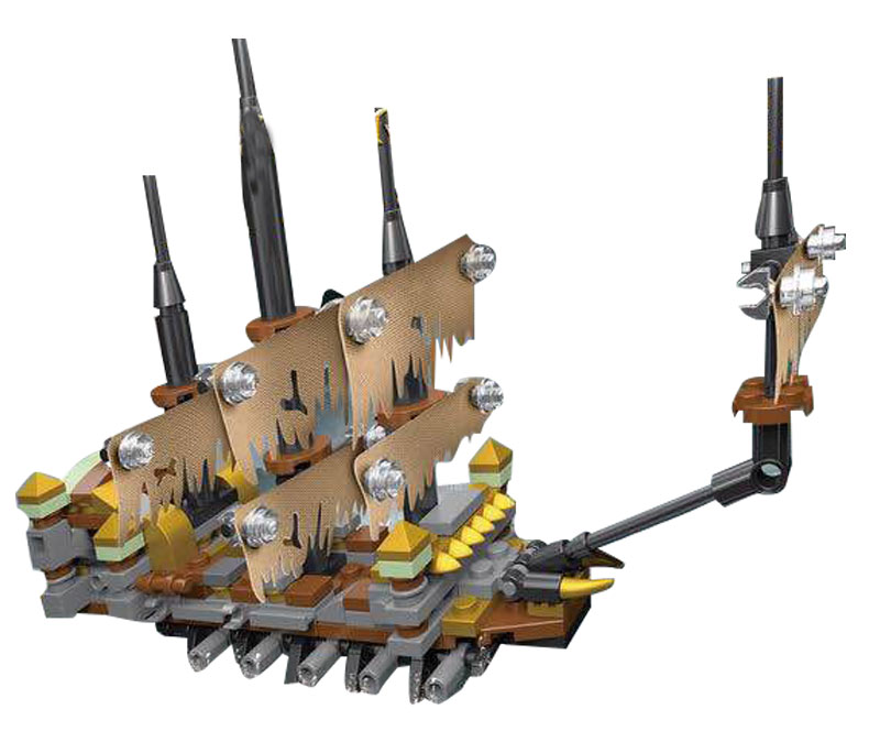 Lepin 03058 A-D Pirates of the Carribean 4 in 1 set