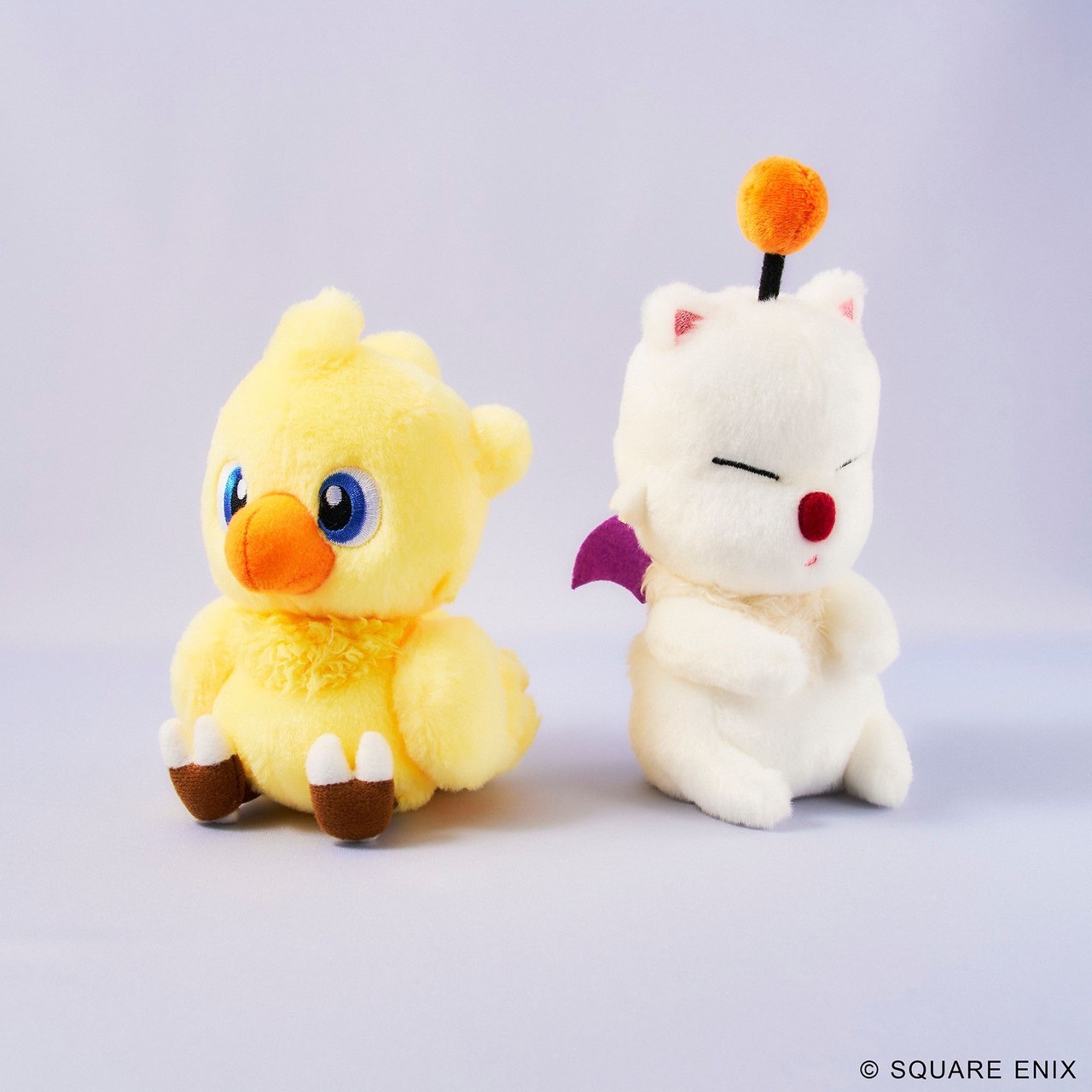 Pre-order : Final Fantasy Fluffy Plush Chocobo / Moogle by Square Enix