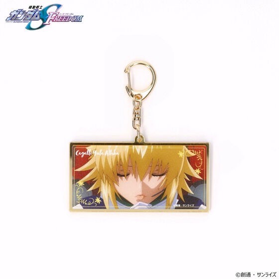 PRE-ORDER : Mobile Suit Gundam SEED FREEDOM Kira・Cagalli River Day Series Acrylic Clip Badge / Charm (2 types in total)