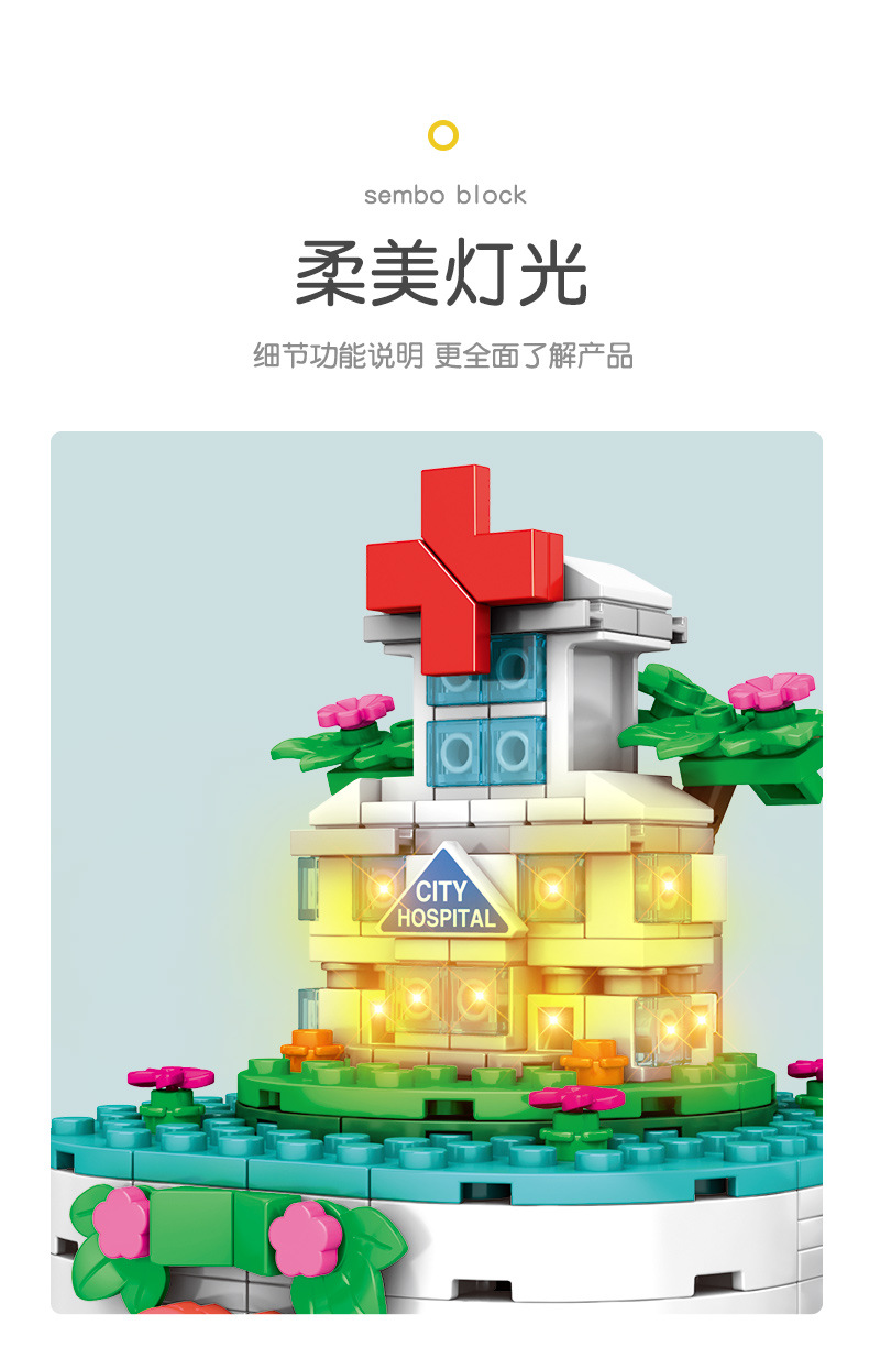 Sembo Block 601100 Nurse’s Day 309pcs