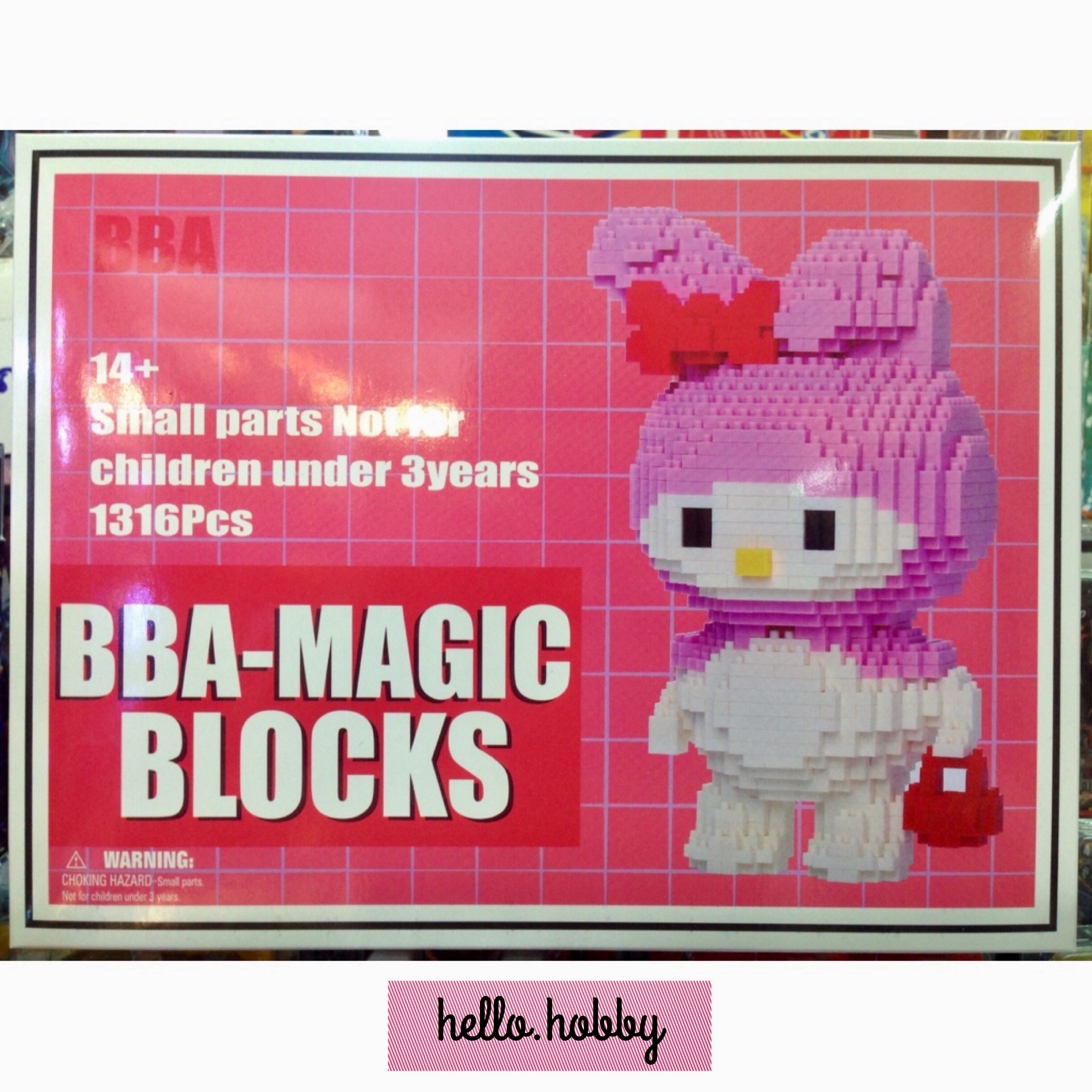 BBA Magic Blocks BBA-9026 My Melody 1316pcs