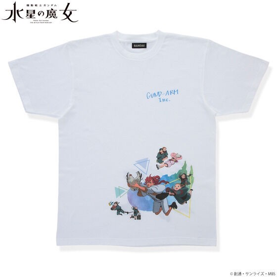 PRE-ORDER : Mobile Suit Gundam The Witch from Mercury EXPO T-shirt White