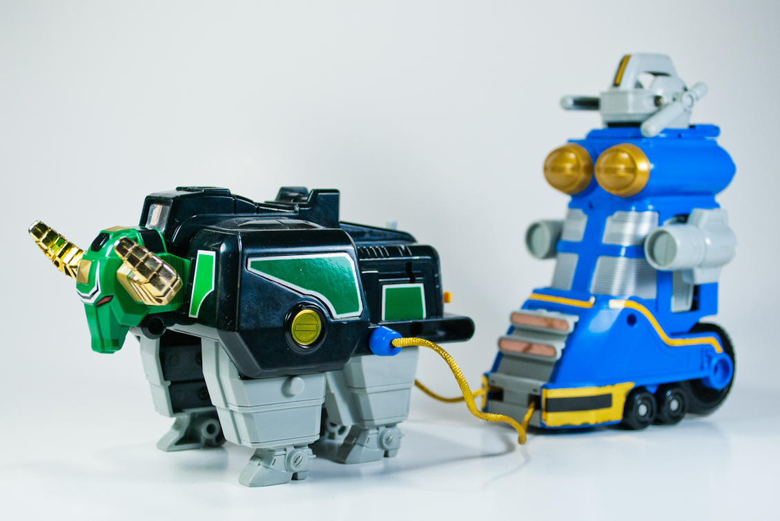 Chouriki Sentai Ohranger - DX OhRanger Robo by Bandai (มือสอง ติดสตก.แล้ว)