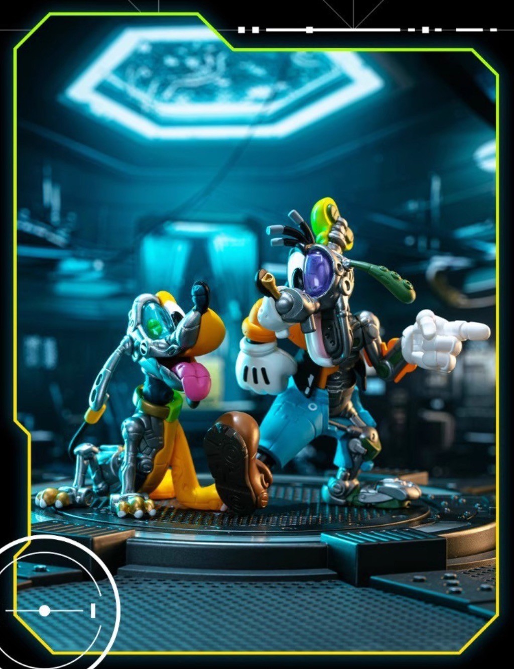 โมเดล ได้ 1 ตัว | Disney - Mickey and Friends Cyborg Series by 52Toys