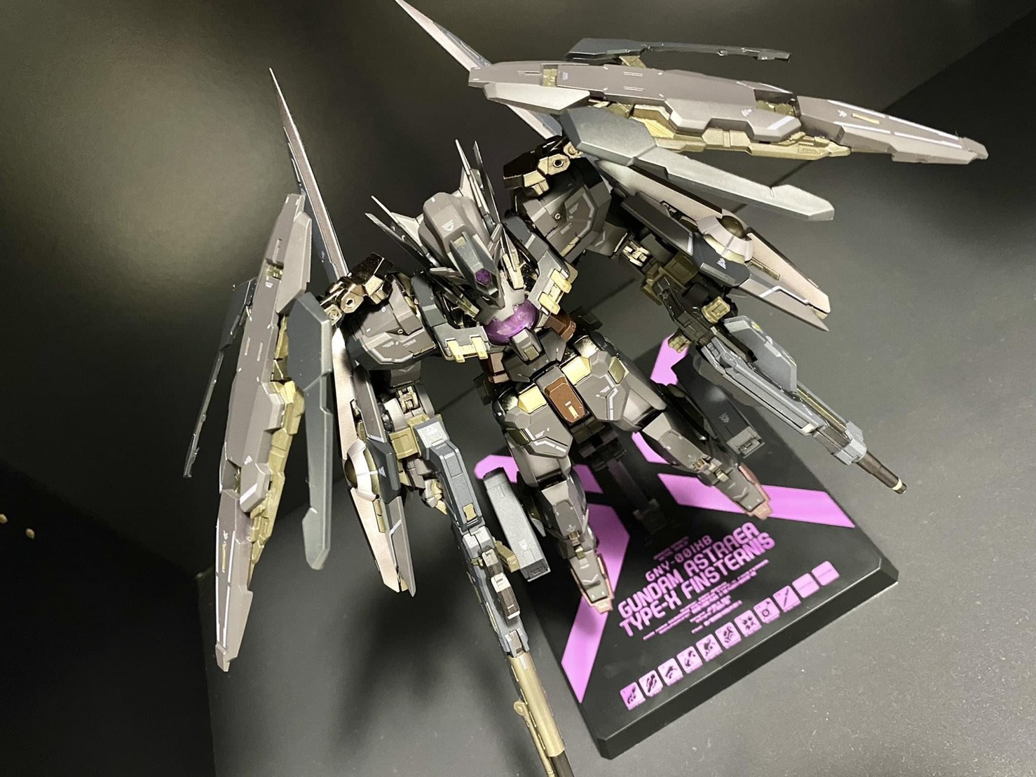 METAL BUILD Gundam Astraea TYPE-X Finsternis by Premium Bandai (Lot JP มีกล่องน้ำตาล)