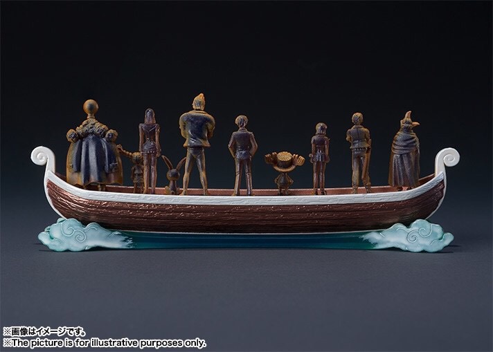 CHOGOKIN GOING MERRY -ONE PIECE 20TH ANNIVERSARY PREMIUM COLOR VER.- by Bandai (มือ1 แกะเชค มีตำหนิระเบียงหักจากโรงงาน)