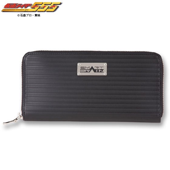 PRE-ORDER : Kamen Rider 555 SMART BRAIN Genuine Leather Round Wallet