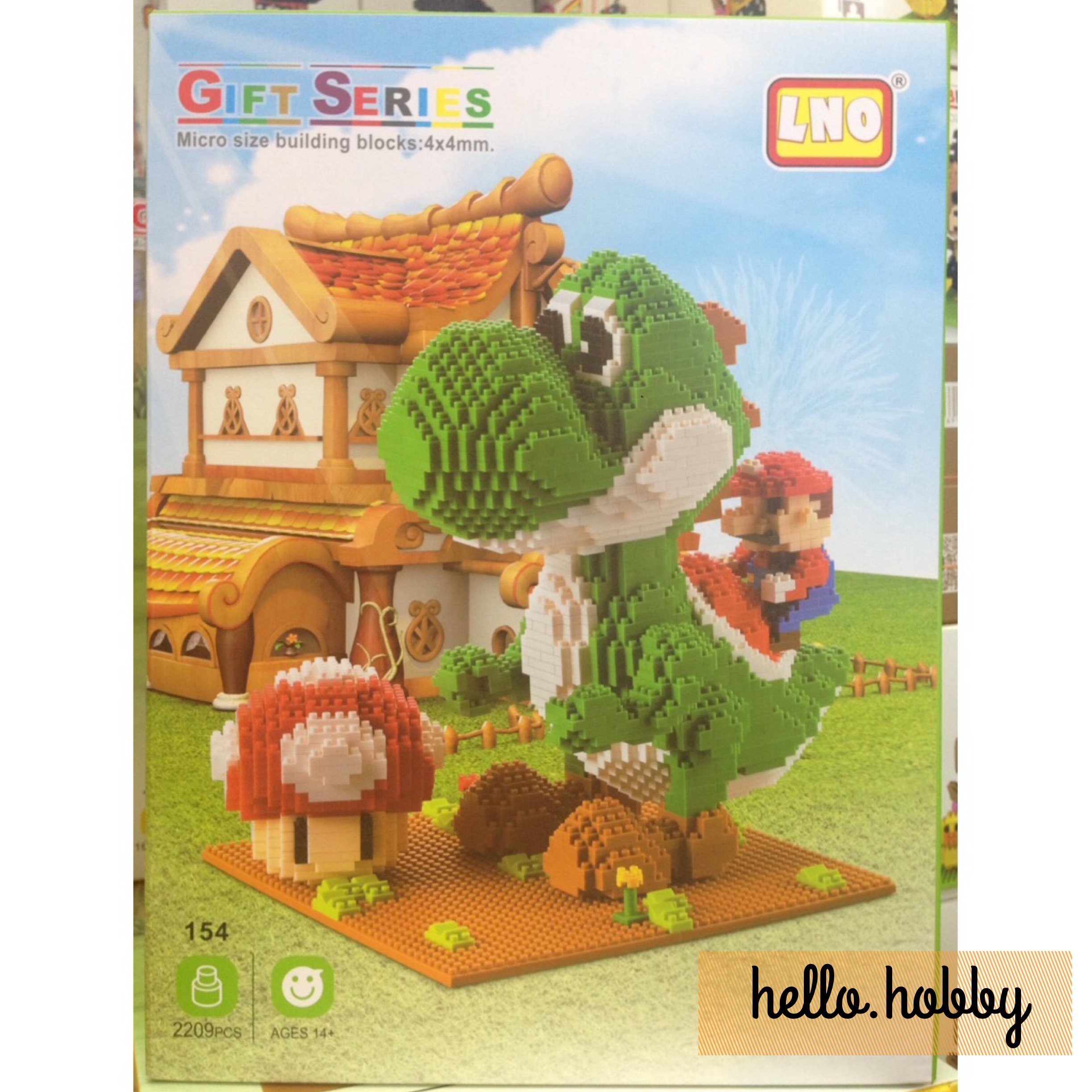 LNO 154 Yoshi Mario Brothers 2209pcs