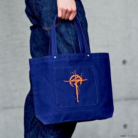 PRE-ORDER : STRICT-G JAPAN Shinzaburo Ichizawa Canvas "Mobile Suit Gundam: Char's Counterattack" Tote Bag