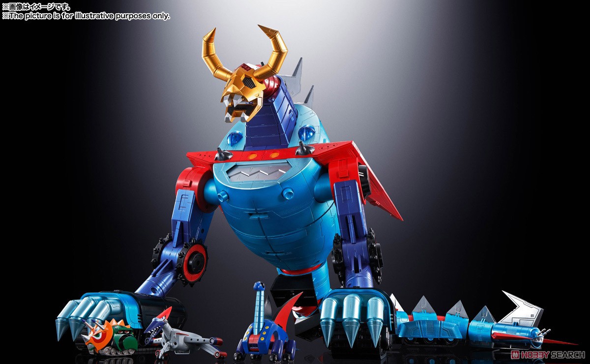 Soul of Chogokin - GX-100 Gaiking & Daiku Maryu (with Initial Release Bonus Item) by Bandai (มีกล่องน้ำตาล)