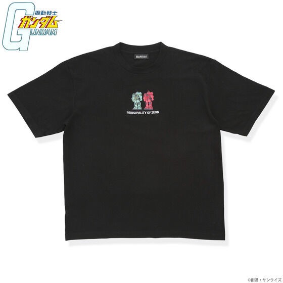 PRE-ORDER : Mobile Suit Gundam MS Embroidered T-shirt