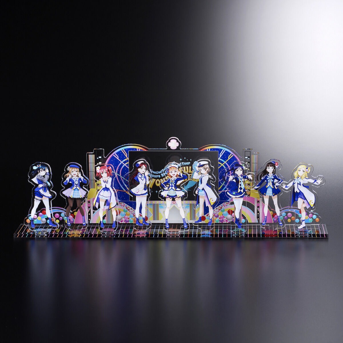PRE-ORDER : Love Live! Sunshine!! Uranohoshi Girls' High School Store Live Stage Acrylic Diorama Aqours
