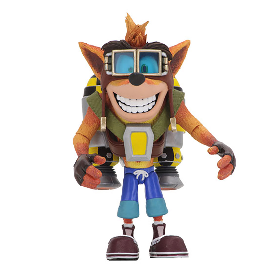 $ Crash Bandicoot - Jet-pack Crash Bandicoot 5.5 Inch Action Figure