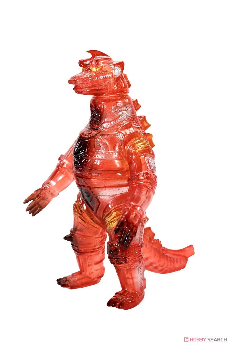 Godzilla - CCP Middle Size Series Godzilla EX Vol.4 Mechagodzilla (1974) Clear Red Ver. Soft Vinyl (Lot JP) by CCP