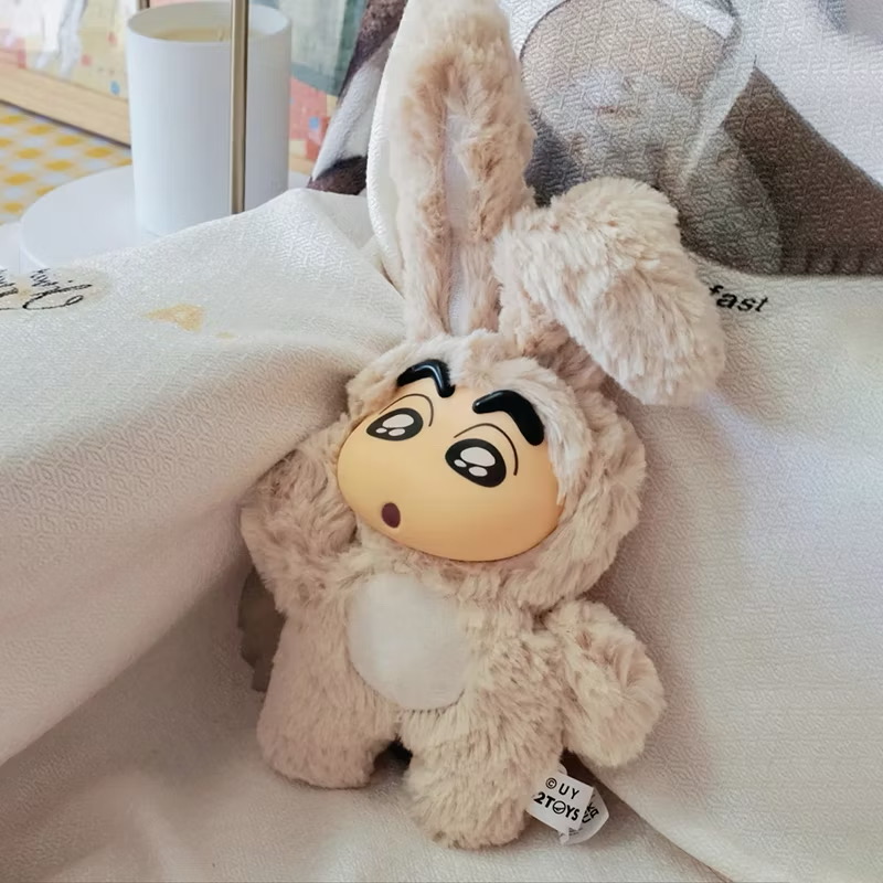 ตุ๊กตา สกุชชี่ ชินจัง Crayon Shinchan Growing Fun Series by 52Toys