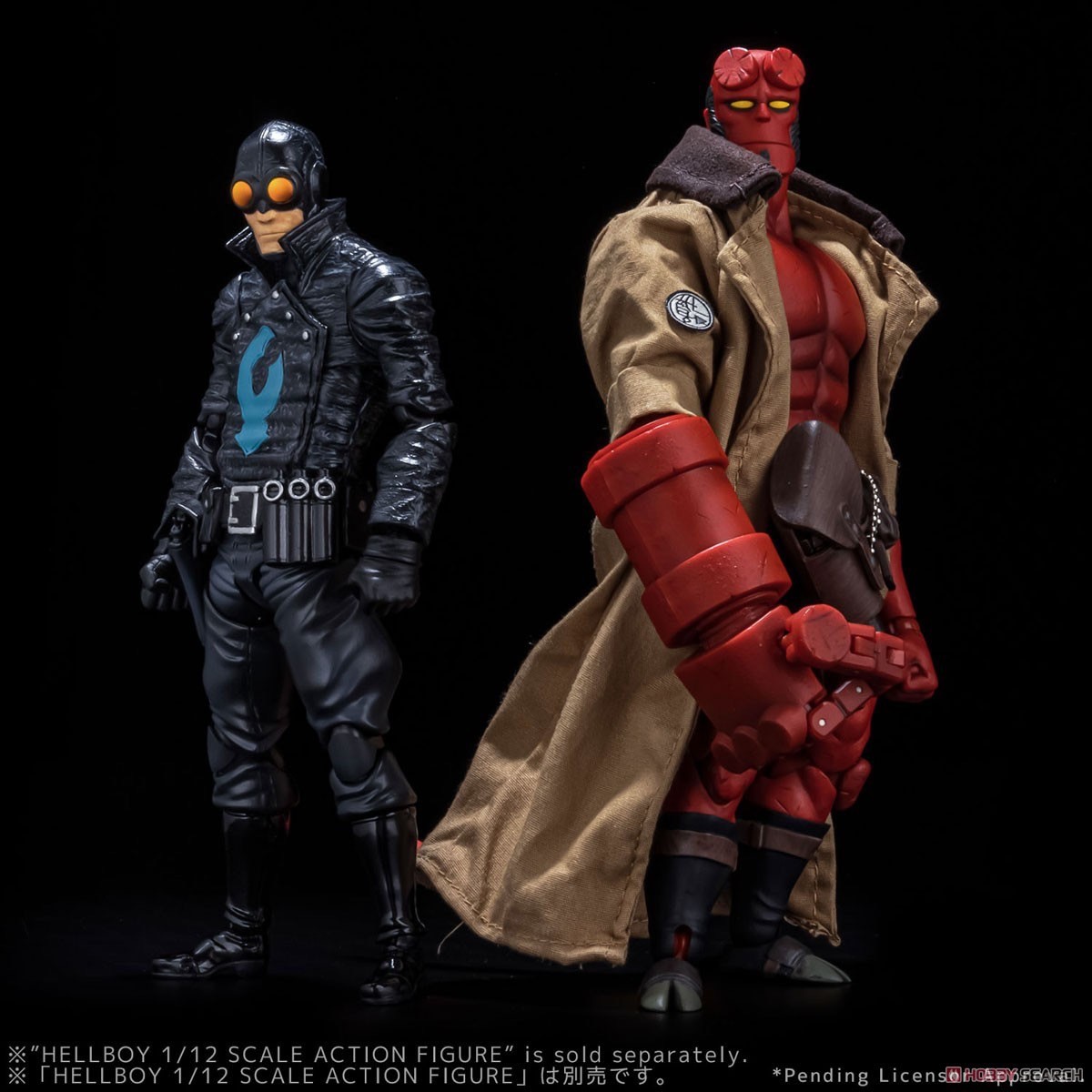 Pre-order : 1/12 Scale Hellboy Lobster Johnson Action Figure by 1000Toys