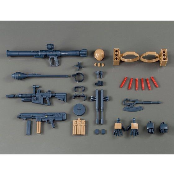 PRE-ORDER : MG 1/100 MS-06F-2 ZAKU II F2 (KINBAREID FORCES) PLASTIC MODEL