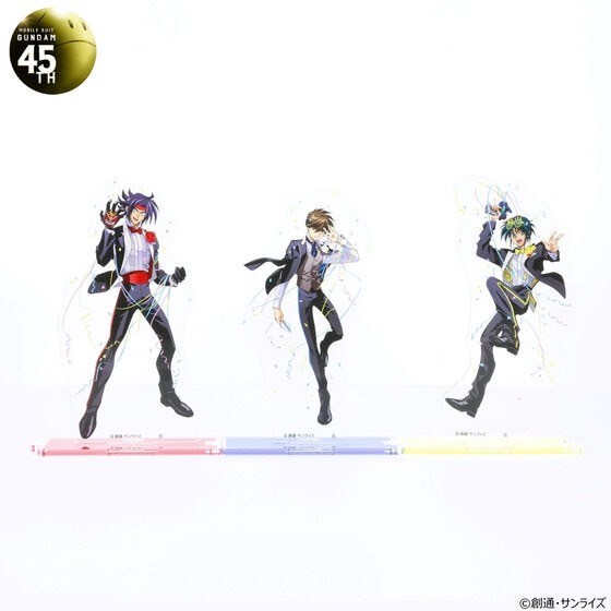 PRE-ORDER : Gundam GWX Anniversary Illustration Big Acrylic Stand / Connectable Acrylic Stand (3 types)