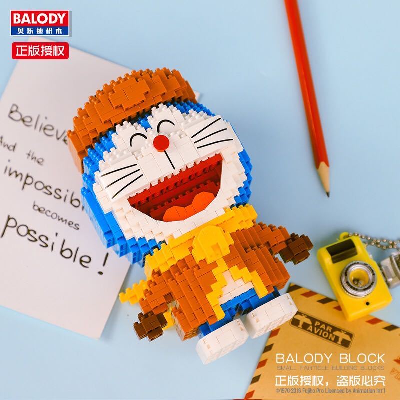 Balody 16130-16137 Doraemon Around The World