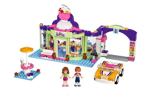 Lepin 01051 Friends Heartlake Frozen Yogurt Shop 414pcs