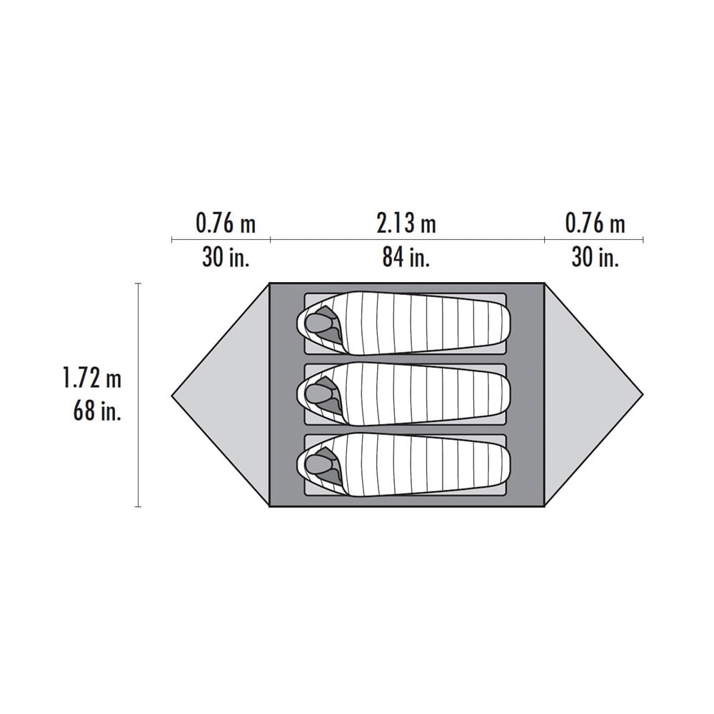 เต็นท์ MSR Mutha Hubba NX Tent EU