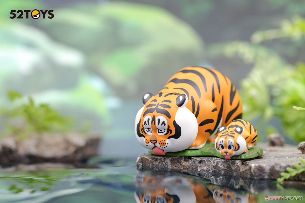 Xiaohu Fat Tiger with Baby by 52Toys (Set of 8+1secret)