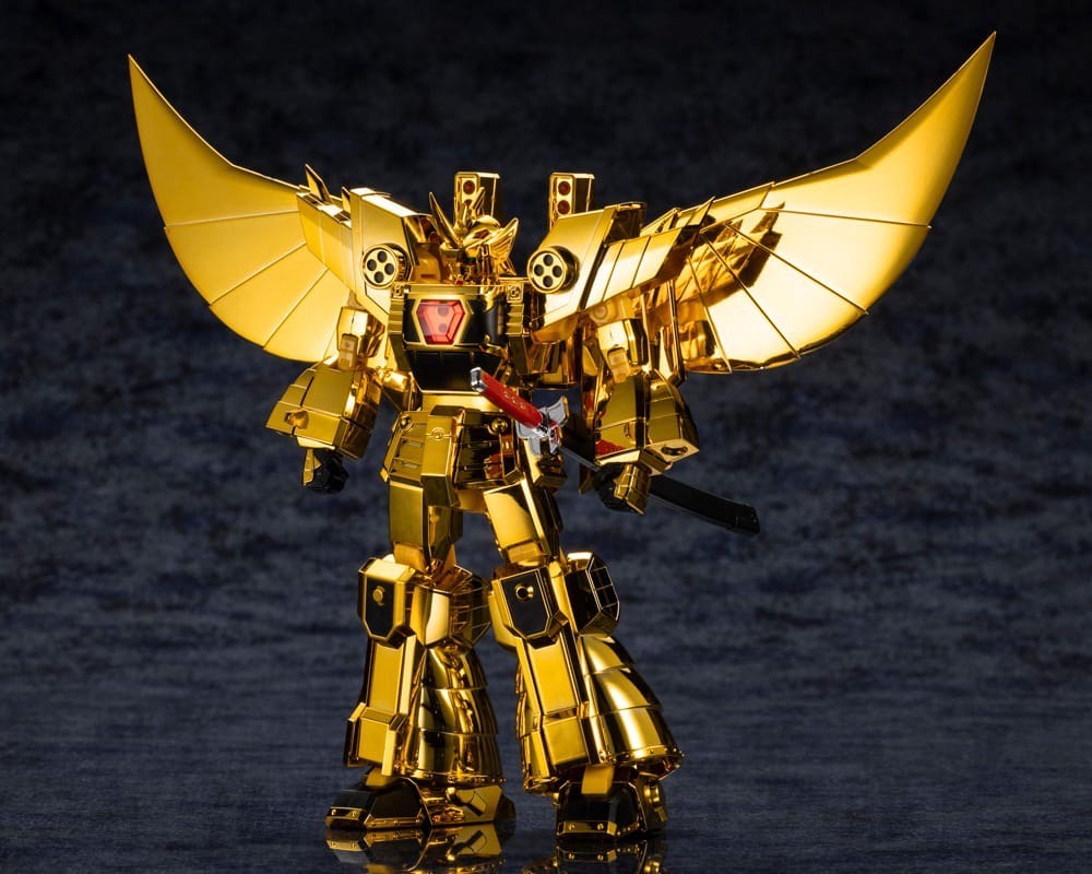 Pre-order : *Kotobukiya Shop Limited* Great Goldran Gold Plated Ver. Plastic Model Kit by Kotobukiya