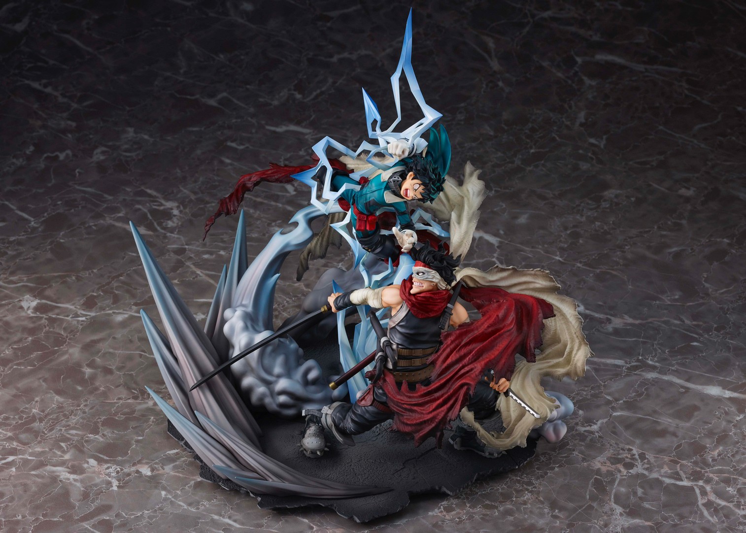 Pre-order : S-FIRE My Hero Academia Super Situation Figure: Izuku Midoriya vs. Stain by Takara Tomy