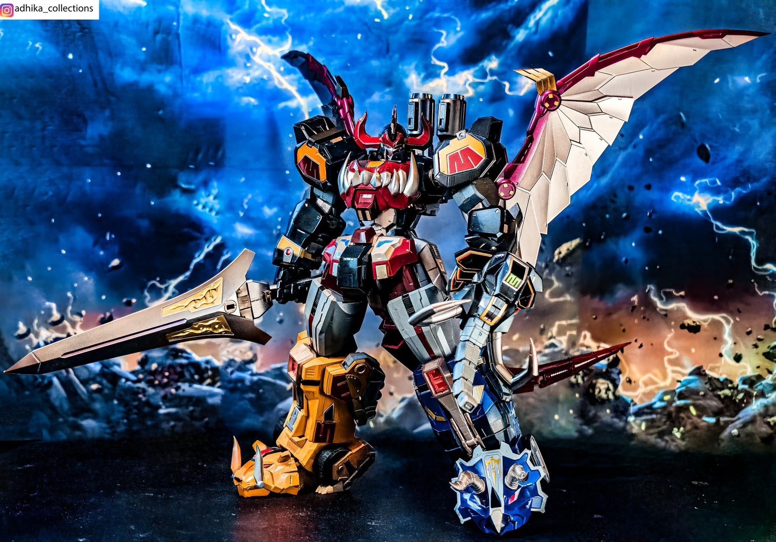 [Go! Kara Kuri Combine] Dino Megazord By Flame Toys