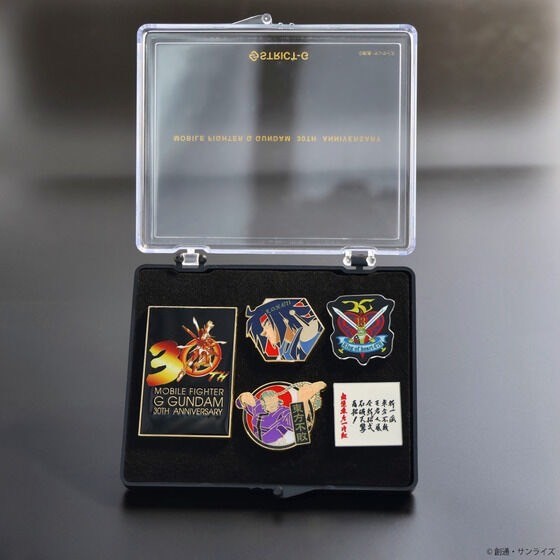 PRE-ORDER : STRICT-G "Mobile Suit Gundam" Gundam Series 45th/30th Anniversary Pin Set