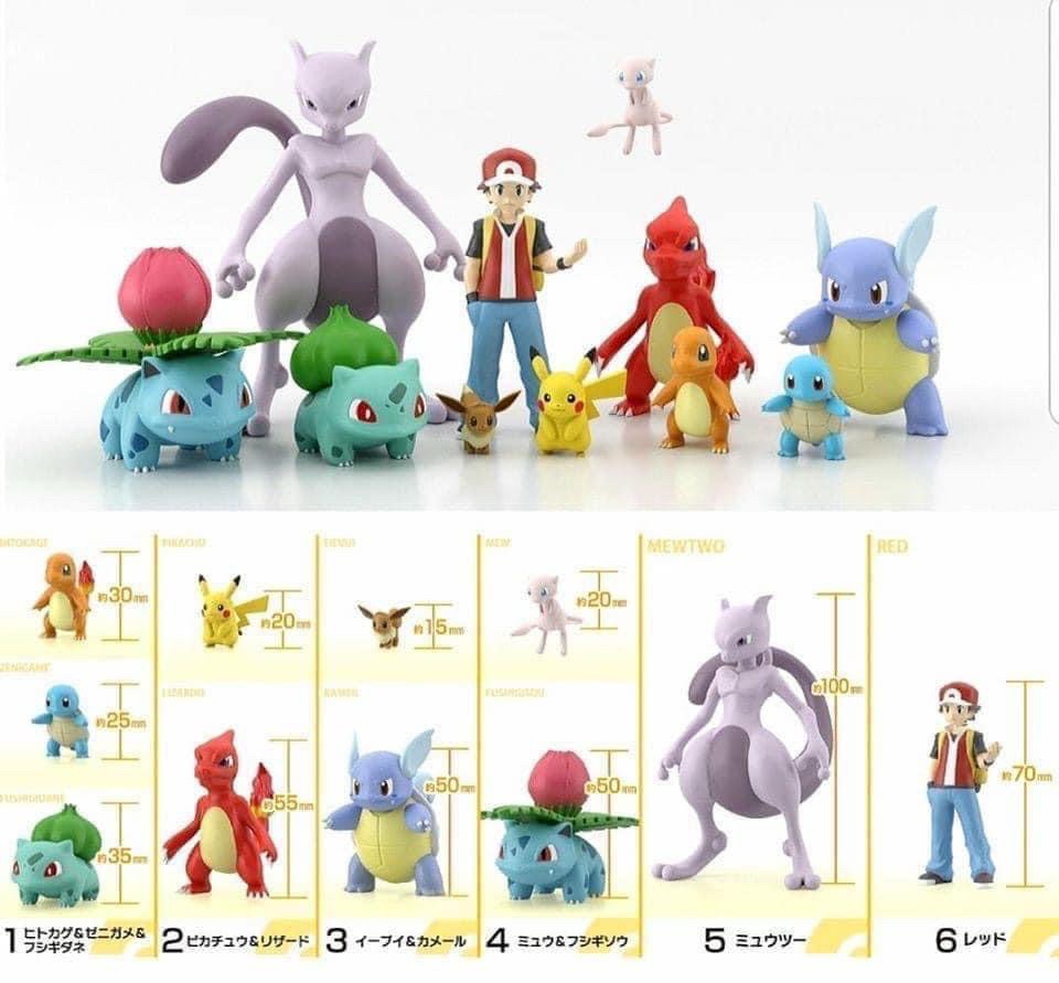 Pokemon Scale World Kanto Region Set by Bandai
