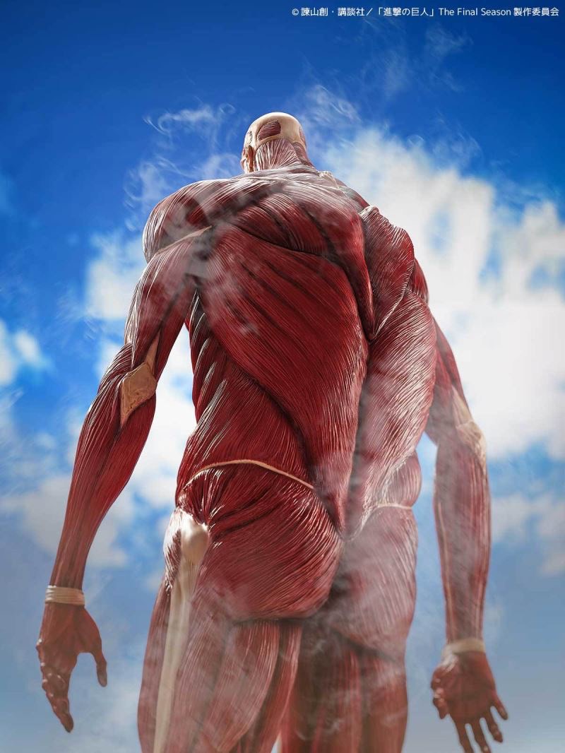 Pre-order : Mega Sofvi Attack on Titan Colossal Titan by Kaiyodo