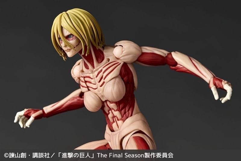 Pre-order : Revoltech Amazing Yamaguchi Attack on Titan Female Titan by Kaiyodo