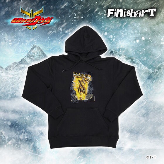 PRE-ORDER : FinisharT Kamen Rider Kuuga Ultimate Form & N-Daguva-Zeba Supernatural Combustion Ability Hoodie (2 types in total)