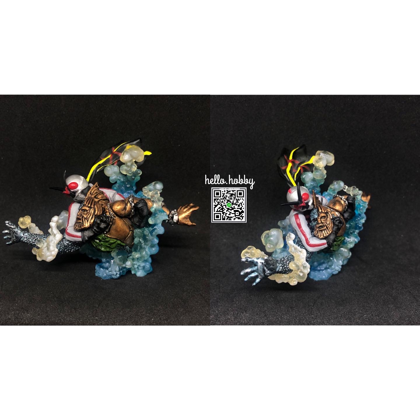 กาชาปอง งานฉาก มดแดง มาสค์ไรเดอร์ HG Kamen Rider Imagination 1 Diorama Gashapon by Bandai (Set of 5)