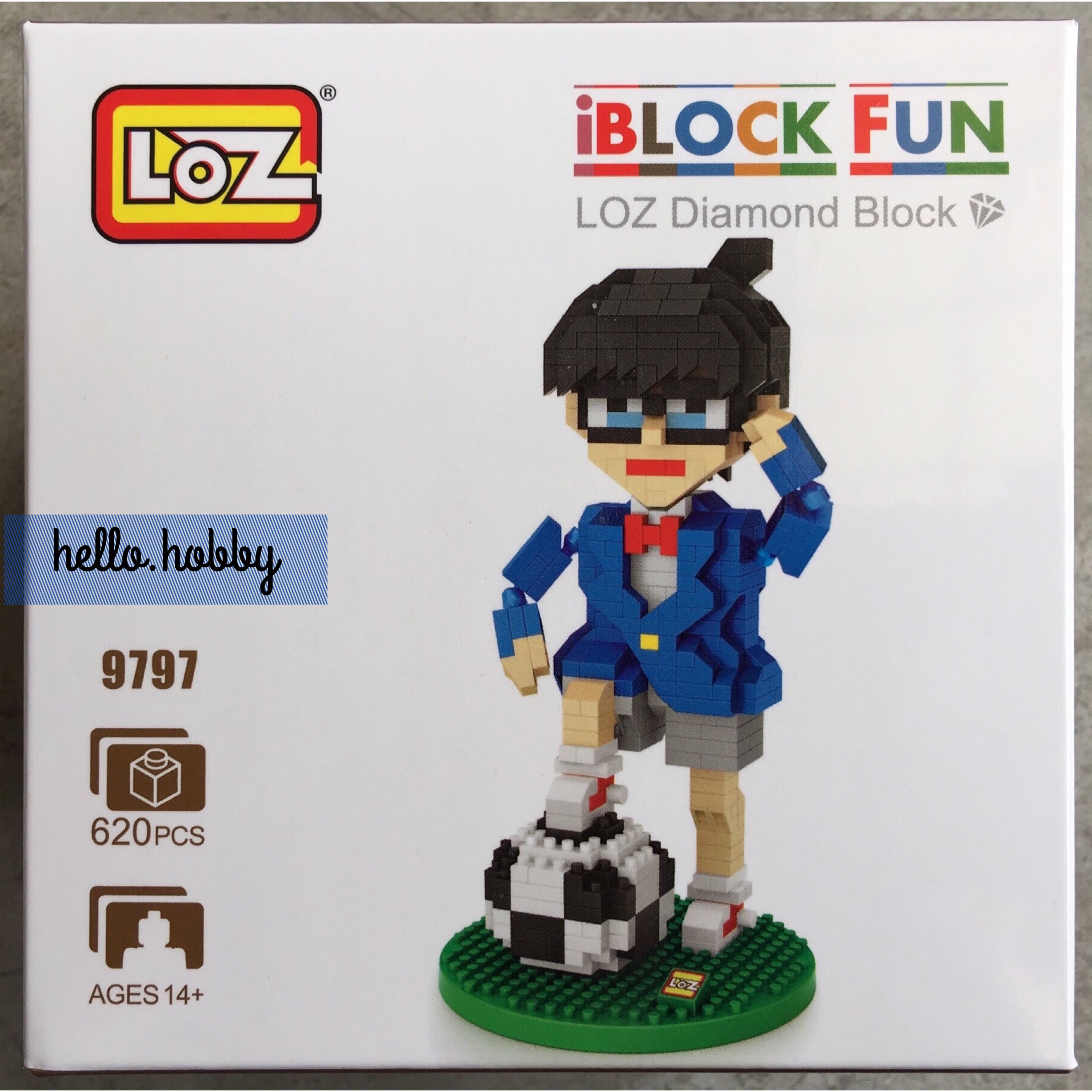 LOZ 9797 Detective Conan 620pcs