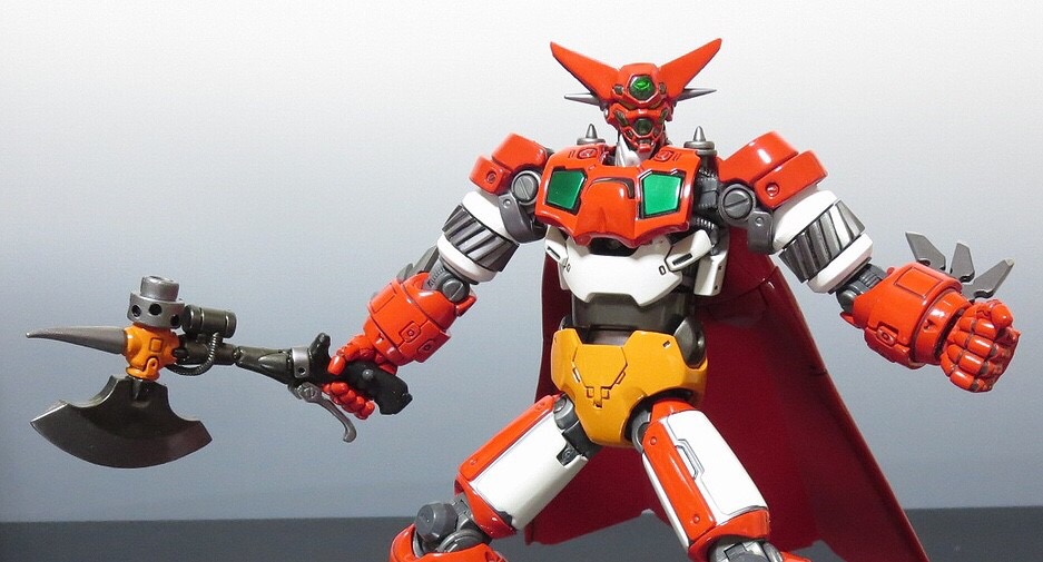 Fewture EX Gokin Getter Robot 1 2 3 Getmachine Eagle jaguar Bear + Machine Gun (มือสอง 90% มีตำหนิสีแตก)