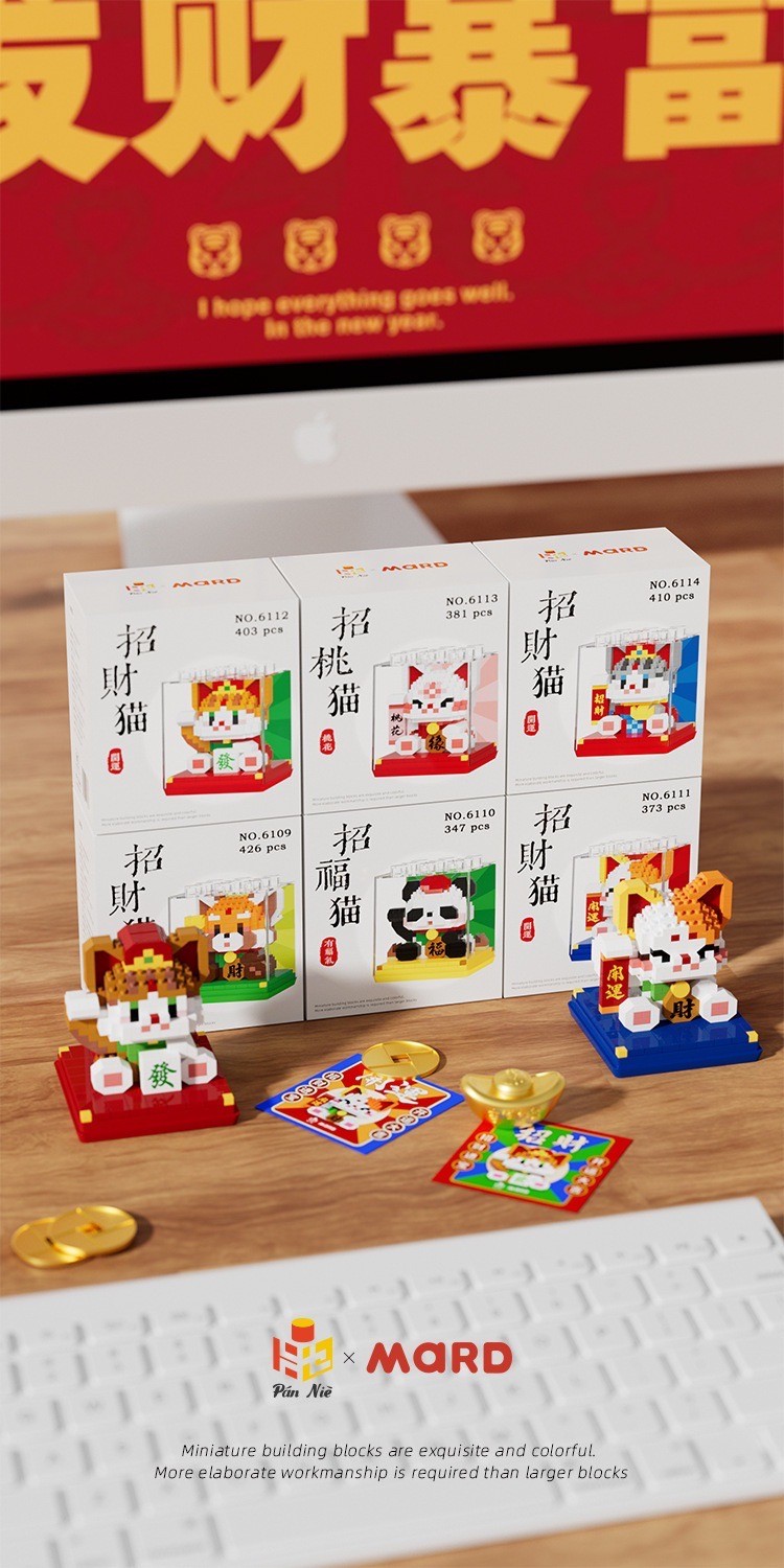 PanNie x Mard 6109 - 6114 Lucky Animal