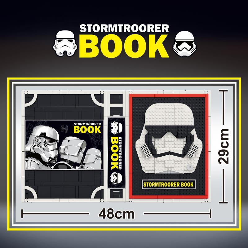 J 13003 Star Wars Stormtrooper Book 2480pcs
