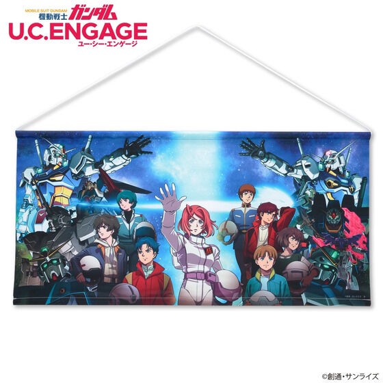 PRE-ORDER : Mobile Suit Gundam U.C.ENGAGE Tapestry Key Visual
