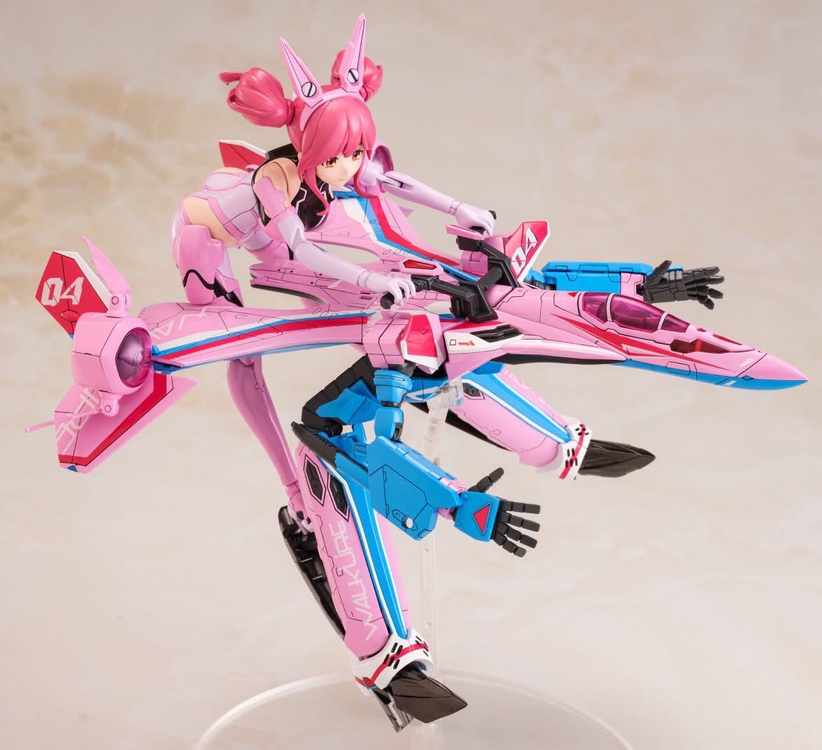 Pre-order : V.F.G. Macross Delta VF-31A Kairos Makina Nakajima Plastic Model Kit by Aoshima (Reissue)
