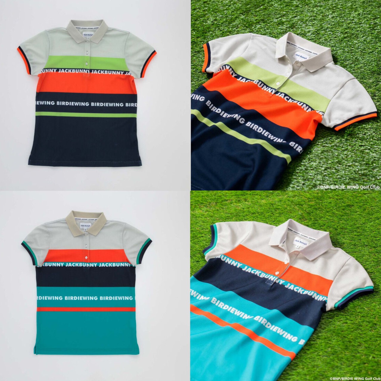 PRE-ORDER : BIRDIE WING x JACK BUNNY !! Polo Shirt (Eve)