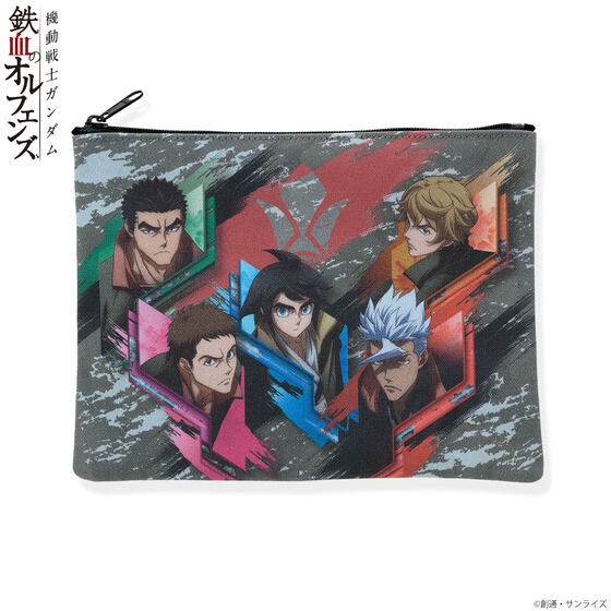 PRE-ORDER : Mobile Suit Gundam Iron-Blooded Orphans Character Illustration Project Pouch