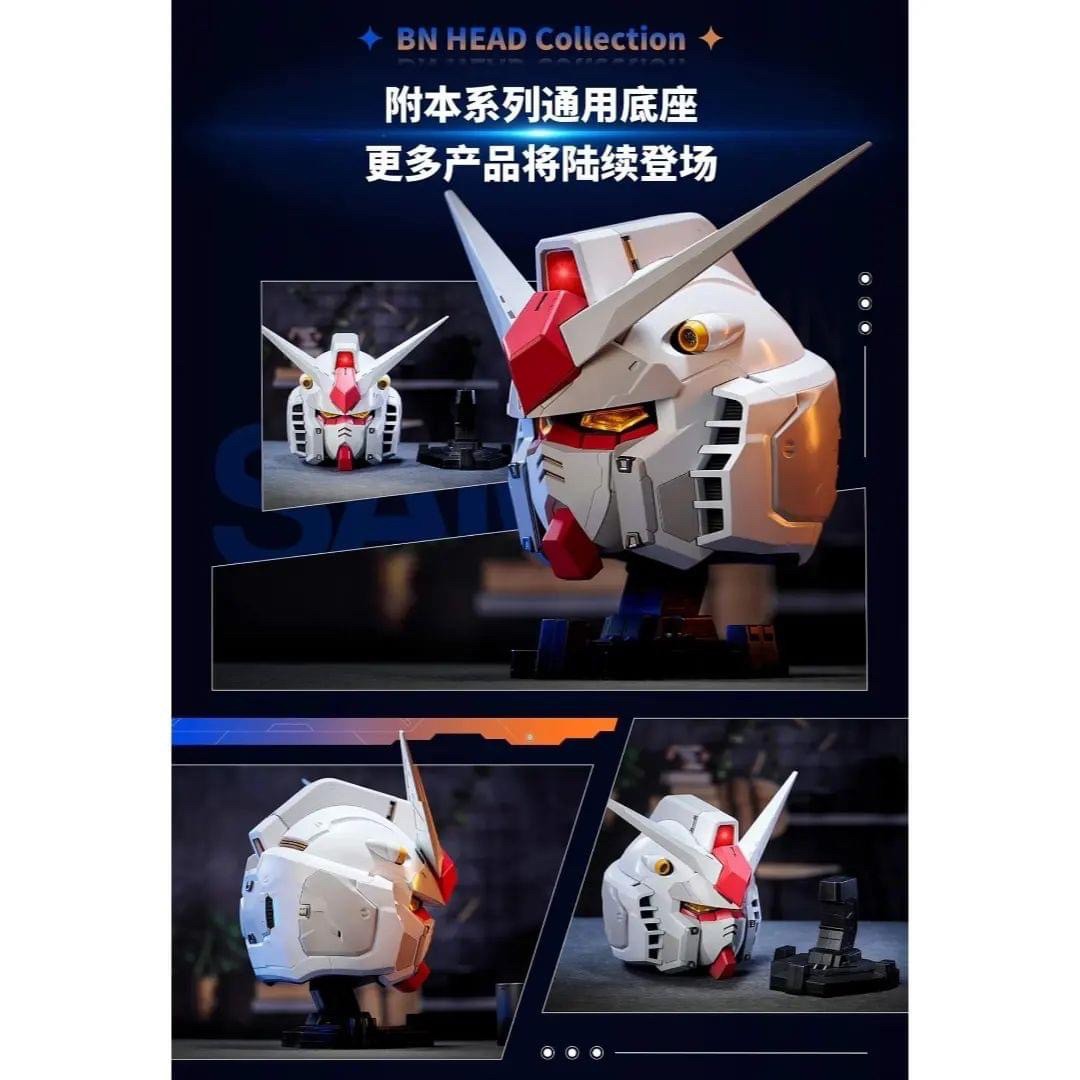 PRE-ORDER : Bandai China Exclusive: BN Head Collection Vol. 1 RX-78-2 Gundam