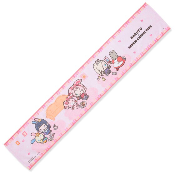 PRE-ORDER : NARUTO x Sanrio Characters Muffler Towel All 4 types