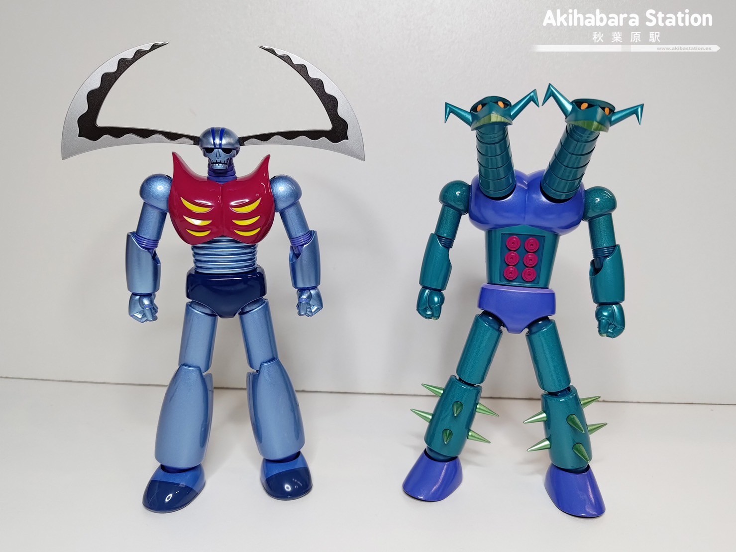 Soul of Chogokin - Mechanical Beasts GX-25R Garada K7 & GX-26R Doublas M2 by Bandai