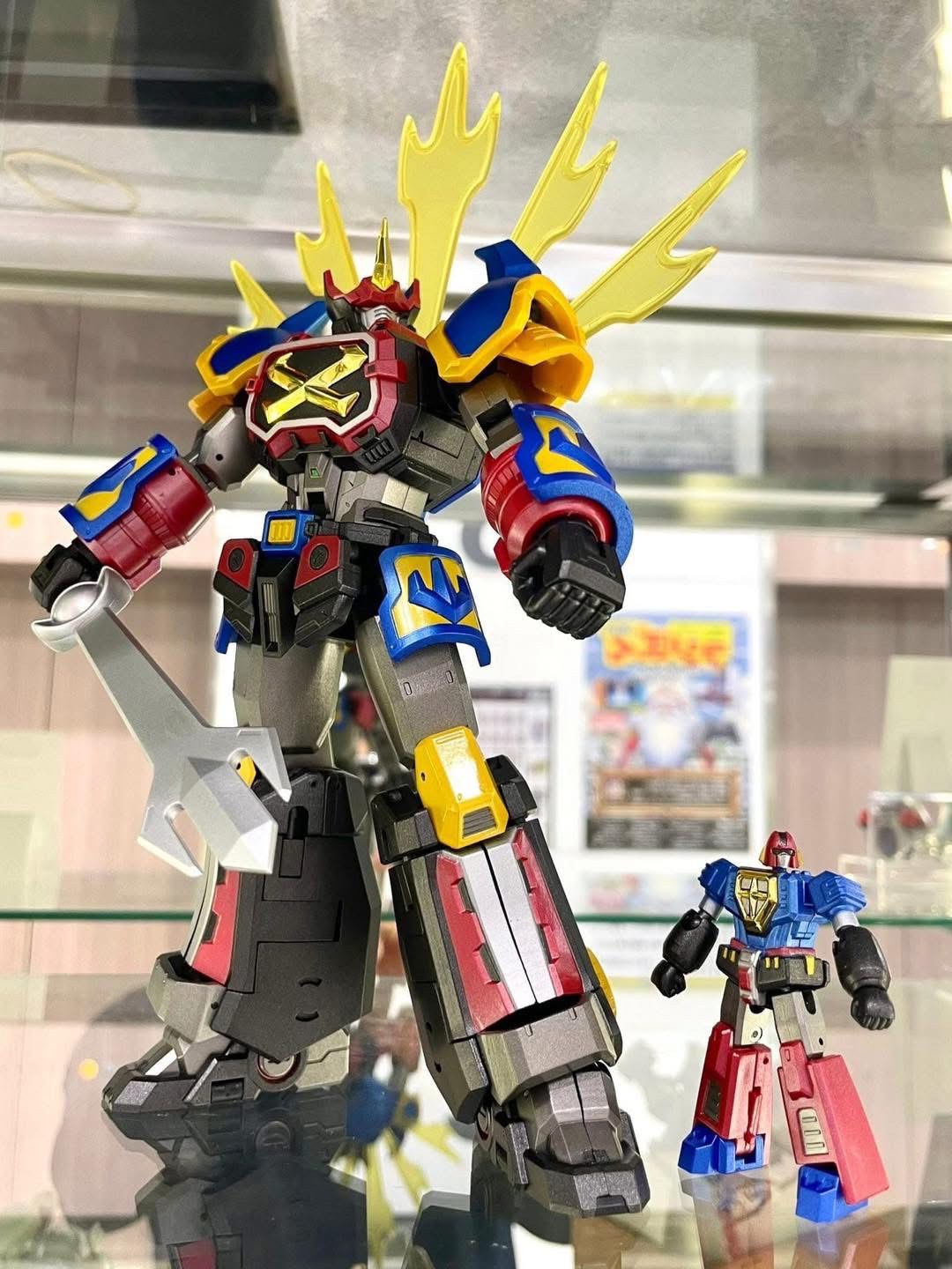 *First Limited Edition* Sengoku Majin GoShogun Action Figure by WAVE