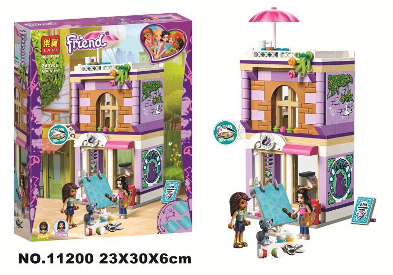 Lari 11200 Friends Emma's Art Studio 241pcs