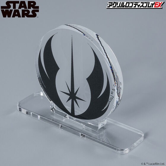 PRE-ORDER : Acrylic Logo Display EX STAR WARS Boba Fett / Jedi Order Mark